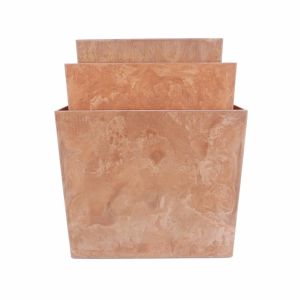Set x3 Pot Maud Oak