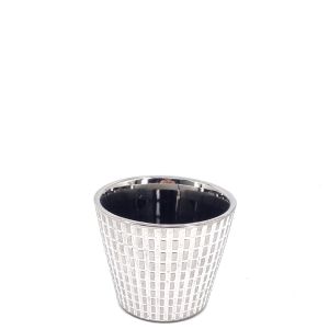 Silver pot Ø 10 cm