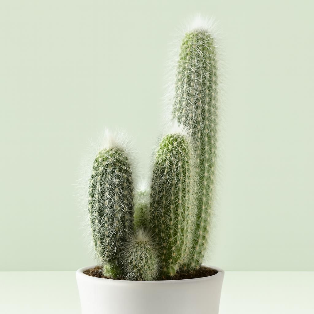Silberkerze Kaktus  Cleistocactus strausii