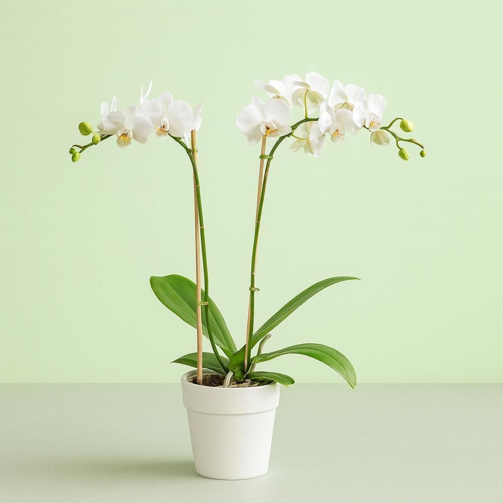 Phalaenopsis Orchidee  Phalaenopsis Wit